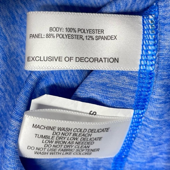 Annika by Cutter & Buck Light Blue M Quarter Zip UPF 50+ Golf Pullover NWT - Picture 9 of 12